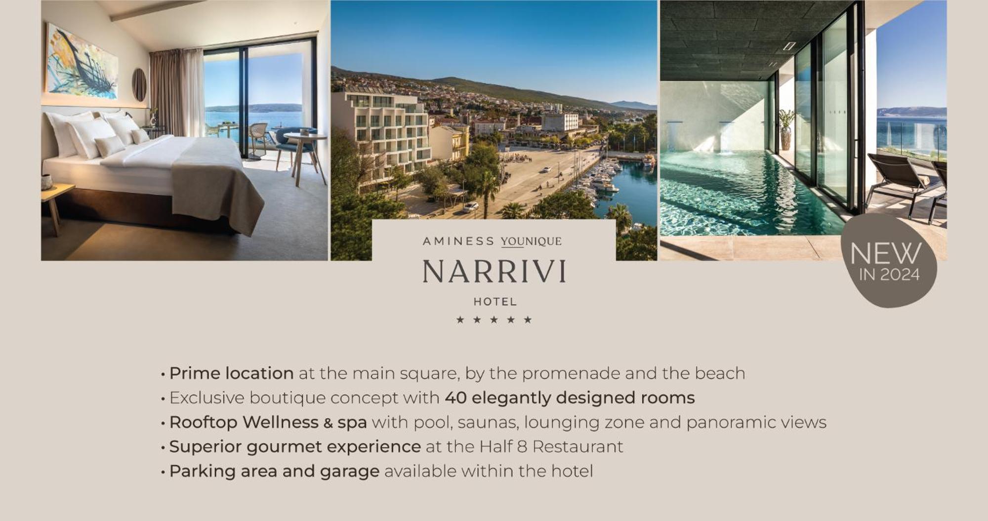 Aminess Younique Narrivi Hotel Crikvenica Extérieur photo